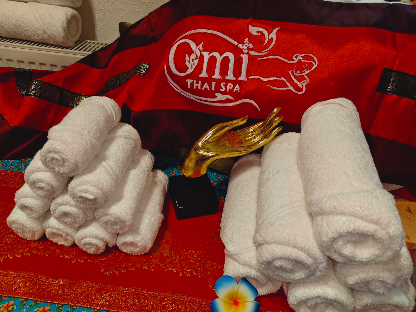 Innenraum des Omi-Thaispa Salons